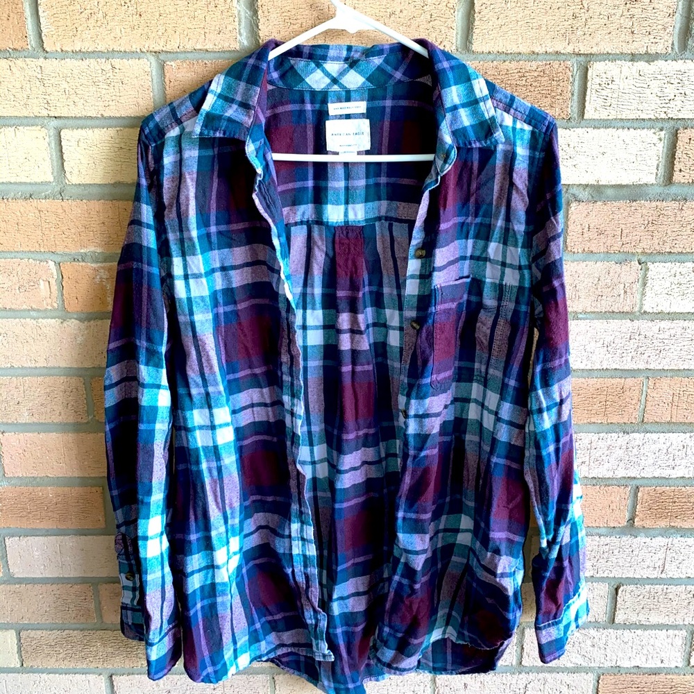 american eagle flannel